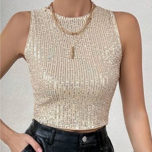 Sequins Crop Top ❤️